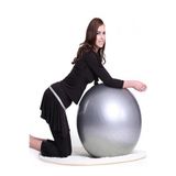 Leyaton 65 CM Pilates Topu, Tek Ebat, PLT2, Gri
