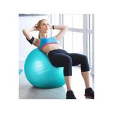 Leyaton 75 cm Dura-strong Deluxe Pilates Topu, Tek Ebat, LYT88522, Turkuaz