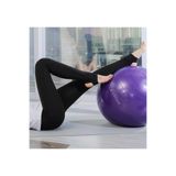 Leyaton 75 cm Dura-strong Deluxe Pilates Topu, Tek Ebat, LYT88522223MR, Mor