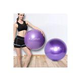 Leyaton 75 cm Pilates Topu Büyük Boy Kalın Yoga Pilates Top, Tek Ebat, 75CMMOR, MOR