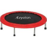 Leyaton 92 cm Deluxe Trampolin Kırmızı Eğlenceli Tasarım ile 36 İnç Boyutunda Güvenli Kullanım