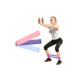 Leyaton Aerobik Band Latex Aerobik Bandı Pilates Yoga Lastiği 3'Lü Set Başlangıç-Orta-Sert, Tek Ebat, LYT-2000-LYT- 162A, YEŞİL-SARI-SİYAH
