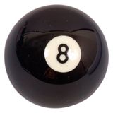 Leyaton Bilardo Topu Belçika Tek Top Siyah No:8