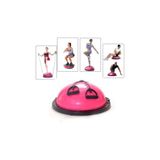 Leyaton Bosu Ball Balance Ball Lastikli Egzersiz Topu Denge Aleti Pilates, Tek Ebat, LYT-2000-LYT- 144M-P, Pembe