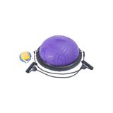 Leyaton Bosu Ball Pilates Denge Topu 62 cm Pompalı Mor, NEWBSTOPS