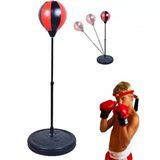 Leyaton Çocuk Boks Standı 90-120 Cm Refleks Topu Boks Seti Eldiven Hediye Lyt-112