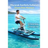 Leyaton Deniz Bisikleti 320X 38 x 15CM Water Bike - Mavi