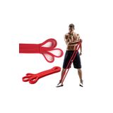 Leyaton Direnç Lastiği Direnç Bandı Powerband Kırmızı (208CM X 4,5 MM X 13 MM) PW1