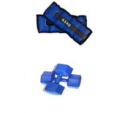Leyaton Dumbell 1kgx2adet ,El Ayak Bilek Ağırlığı 0.5kgx2adet 2li Ağırlık Kondisyon Seti