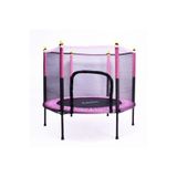 Leyaton Fileli Büyük Boy Trambolin 120 cm Çap Kolay Kurulum, Tek Ebat, L120PINK, PEMBE