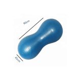 Leyaton Fıstık Pilates Topu 90 Cm Pompalı Egzersiz Topu, Tek Ebat, fistikplaLtes6, Fıstık Yeşili