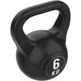 Leyaton Kettlebell Çaydanlık Tipi Dambıl Kettlebell Ağırlık - 6 kg - Siyah