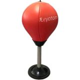 Leyaton Kırmızı Punching Ball Masa Üstü Pencikbol Topu, Tek Ebat, Mspckblkrmz, Kırmızı - Çok Renkli