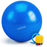 Leyaton Leyaton 75 Cm Dayanıklı Yüksek Kalite Fitilli Pilates Topu Ve Pompa