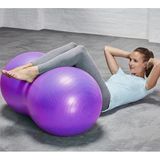 Leyaton Leyaton Fıstık Şeklinde 90 Cm X 45 Cm Pilates Topu