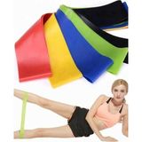 Leyaton Pilates Bandı Pilates Egzersiz Direnç Lastiği 5'Li Set