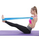 Leyaton Pilates Bandı Plates Egzersiz Direnç Lastiği 1 Adet (MAVİ)