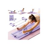 Leyaton Pilates Board Çok Amaçlı Reformer Tek Ebat, Tek Ebat, PBCAR01M, Mor