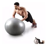 Leyaton Pilates Topu Gri- Pompa Hediyeli 65 cm