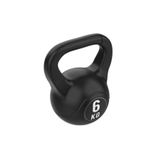 Leyaton Plastik 6 Kg Çaydanlık Tipi Dambıl Kettlebell Ağırlık Kettlebell (Çaydanlık) 6 Kg Siyah