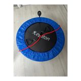 Leyaton Sayaçlı 102 cm Trampolin (Egzersiz Lastikli Trambolin) MAVİ Tek Ebat