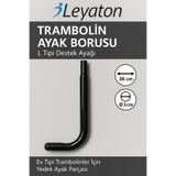 Leyaton Trambolin Ayak Borusu – L Tipi Destek Ayağı