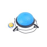 Leyaton Uluslararası Standart Ebatlarda 62 Cm Çap Bosu Ball Bosu Topu Pilates Denge Aleti Pompalı Mavi, Tek Ebat, BDTPBLE, MAVİ