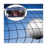 Leyaton Voleybol Filesi Telli Voleybol Ağı 4 Taraf Bantlı 2MM-12X12CM Göz - 9,5 MT-1 MT - Siyah