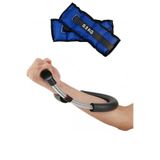 Leyaton Wrist Bilek ve Ön Kol Güçlendirme Aleti Kas Yapma Çalıştırma Aleti 0.5kgx2adet Siyah, ELBLK