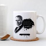 Leydi Collection Atatürk 022 Beyaz Kupa