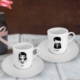 Leydi Collection İkili 6 Türk Kahvesi Fincanı Takımı