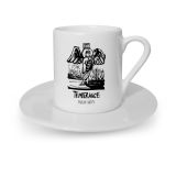 Leydi Collection Tarot Temperance Ilımlılık Türk Kahvesi Fincanı