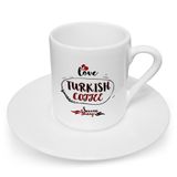 Leydi Collection Turkish Coffee Tasarımlı 2 Türk Kahvesi Fincanı