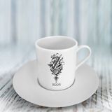 Leydi Collection Z Harfli Model 1 Türk Kahvesi Fincanı