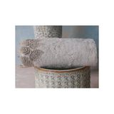 Leydi Home Yaprak Dantelli Bej Havlu 50X90 cm - 50 x 90 cm