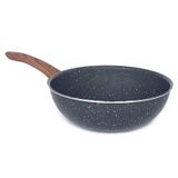 Leydi Marble Natura Granit 26 cm Wok Tava