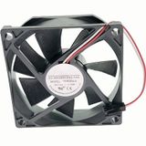 LEYEYDOJX TONON TD9025LS Şarap Buzdolabı Otel Buzdolabı için, DC12V 0.16A Boyut: 90x90x25mm, (E1 Fiş) 2-Tel Soğutma Fanı.