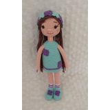 Leylak Bebek Amigurumi Organik Oyuncak