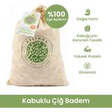 Lezzet Aslında Kabuklu Çiğ Badem 700 G – Doğal, Katkısız - 700 gr