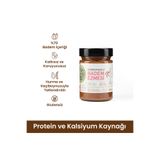 Lezzet Aslında Keçiboynuzlu Badem Ezmesi 300 g – Şeker İlavesiz, Katkısız