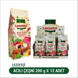Lezzetçi Acılı Sebzeli Çeşni 12 Adet 200 gr