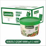 Lezzetçi Sebzeli Çeşni 2 Adet 5 kg