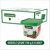 Lezzetçi Sebzeli Çeşni 6 Adet 750 gr
