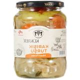 Lezzetli Karışık Turşu - Cam Kavanoz 650 Gr