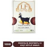 LF La Fune Doğal Keçi Sütlü Propolis Ekstratlı Yüz ve Vücut Sabunu 100 gr Arındırıcı Etki
