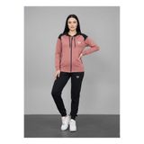 LF LAST FASHION Kapüşonlu 2’li Gülkurusu Kadın Eşofman Takımı