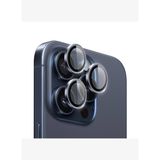 LG-004 iPhone 15 Pro Max PVD Metal Kamera Lens Koruyucu