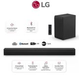 Lg 2.1 Kanal Akustik Ve Net Ses Kalitesi Aı Sound Pro 300W Soundbar & Ev Sienama Sistemi Bluetooth5.3+Hdmı Arc+Optik +Usb Bağlantı