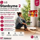 Lg 27 Inç, Dokunmatik, Döndürülebilir, Tekerlekli, Taşınabilir Ekran, 4 Saat Pil Ömrü ile LED Tv - TAŞINABİLİR DOKUNMATİK LED TV