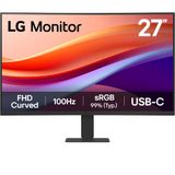 LG 27U421A-B 100Hz 5ms Curved Monitör